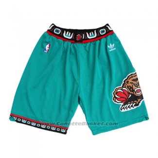 Pantaloncini Memphis Grizzlies Retro Verde