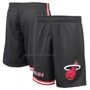 Pantaloncini Miami Heat Mitchell & Ness Nero