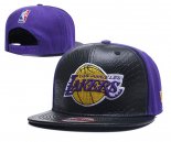 Cappellino Los Angeles Lakers Viola Nero