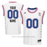 Maglia All Star 2015 Adidas Personalizzate Bianco