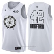 Maglia All Star 2018 Boston Celtics Al Horford #42 Bianco