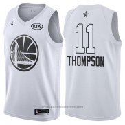 Maglia All Star 2018 Golden State Warriors Klay Thompson #11 Bianco