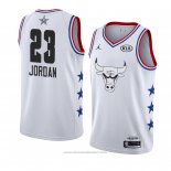 Maglia All Star 2019 Chicago Bulls Michael Jordan #23 Bianco