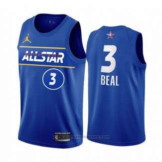 Maglia All Star 2021 Washington Wizards Bradley Beal #3 Blu