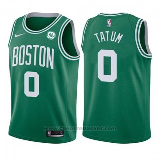 Maglia Bambino Boston Celtics Jayson Tatum #0 Icon 2017-18 Verde
