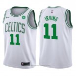Maglia Bambino Boston Celtics Kyrie Irving #11 2017-18 Bianco