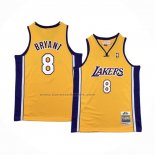 Maglia Bambino Los Angeles Lakers Kobe Bryant #8 Mitchell & Ness 1999-00 Giallo