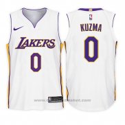 Maglia Bambino Los Angeles Lakers Kyle Kuzma #0 Association 2017-18 Bianco