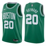 Maglia Boston Celtics Gordon Hayward #20 2017-18 Verde