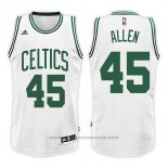 Maglia Boston Celtics Kadeem Ray Allen #45 Swingman Home 2017-18 Bianco