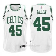 Maglia Boston Celtics Kadeem Ray Allen #45 Swingman Home 2017-18 Bianco