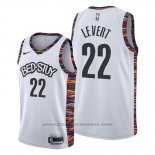 Maglia Brooklyn Nets Caris Levert #22 Citta 2019-20 Bianco