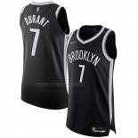 Maglia Brooklyn Nets Kevin Durant #7 Icon Autentico Nero