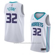 Maglia Charlotte Hornets Julyan Stone #32 Association 2018 Bianco