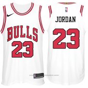 Maglia Chicago Bulls Michael Jordan #23 2017-18 Bianco