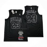 Maglia Chicago Bulls Michael Jordan #23 MVP Nero