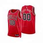 Maglia Chicago Bulls Personalizzate Icon 2024-25 Rosso