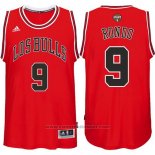 Maglia Chicago Bulls Rajon Rondo #9 Rosso