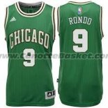 Maglia Chicago Bulls Rajon Rondo #9 Verde