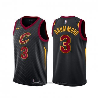 Maglia Cleveland Cavaliers Andre Drummond #3 Statement Nero