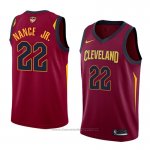 Maglia Cleveland Cavaliers Larry Nance Jr. #22 Citta Edition Blu