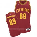 Maglia Cleveland Cavaliers Lou Amundson #89 2015 Rosso