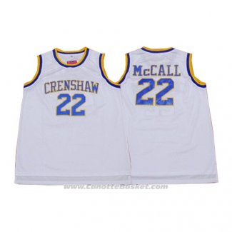 Maglia Crenshaw Quincy McCall #22 Bianco