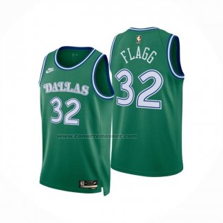 Maglia Dallas Mavericks Cooper Flagg No 32 Classic 2025-26 Verde