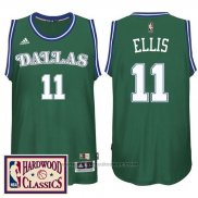 Maglia Dallas Mavericks Monta Ellis #11 Retro Verde