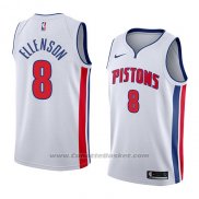 Maglia Detroit Pistons Henry Ellenson #8 Association 2018 Bianco