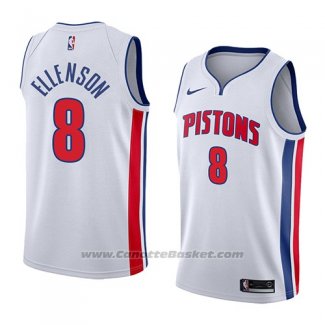 Maglia Detroit Pistons Henry Ellenson #8 Association 2018 Bianco