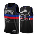 Maglia Detroit Pistons Marvin Bagley III #35 Statement 2022-23 Nero