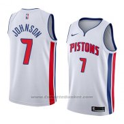 Maglia Detroit Pistons Stanley Johnson #7 Association 2018 Bianco