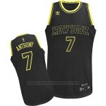 Maglia Elettricita Moda New York Knicks Carmelo Anthony #7 Nero