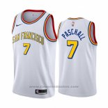 Maglia Golden State Warriors Eric Paschall #7 Hardwood Classics Bianco