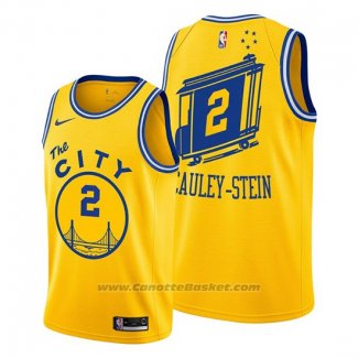 Maglia Golden State Warriors Willie Cauley-Stein #2 Hardwood Classics Or