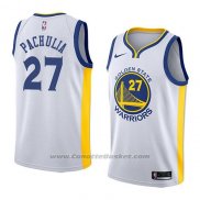 Maglia Golden State Warriors Zaza Pachulia #27 Association 2018 Bianco