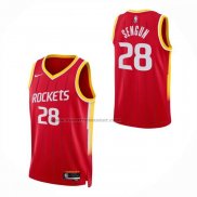 Maglia Houston Rockets Alperen Sengun No 28 Icon 2026-27 Rosso