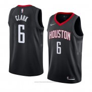 Maglia Houston Rockets Gary Clark #6 Statement 2018 Nero