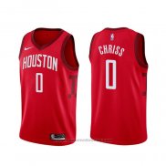 Maglia Houston Rockets Marquese Chriss #0 Earned Rosso