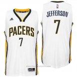 Maglia Indiana Pacers Al Jefferson #7 Bianco