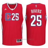 Maglia Los Angeles Clippers Austin Rivers #25 Rosso
