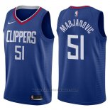 Maglia Los Angeles Clippers Boban Marjanovic #51 Icon 2017-18 Blu