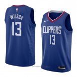 Maglia Los Angeles Clippers Jamil Wilson #13 Icon 2018 Blu