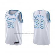 Maglia Los Angeles Lakers Dwight Howard NO 39 Citta 2021-22 Bianco