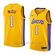 Maglia Los Angeles Lakers Javale Mcgee #1 Icon 2018 Giallo