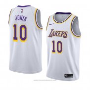 Maglia Los Angeles Lakers Jemerrio Jones #10 Association 2018-19 Bianco