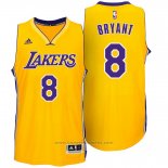 Maglia Los Angeles Lakers Kobe Bryant #8 Giallo