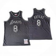 Maglia Los Angeles Lakers Kobe Bryant #8 Swingman Mitchell & Ness 1996-97 Nero