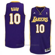 Maglia Los Angeles Lakers Steve Nash #10 Viola